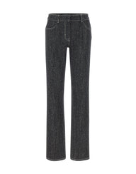 COURREGES Jeans in tweed BLACK Donna 
