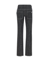 COURREGES Jeans in tweed BLACK Donna 