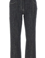 COURREGES Jeans in tweed BLACK Donna 