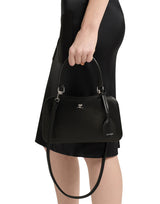 COURREGES Borsa a mano "Small Shadow" BLACK Donna 