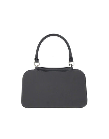 COURREGES Borsa a mano "Small Shadow" BLACK Donna 