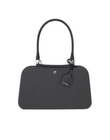 COURREGES Borsa a spalla "Shadow" BLACK Donna 