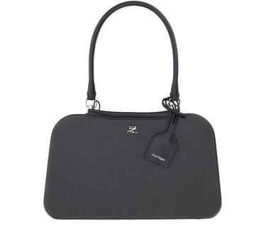 COURREGES Borsa a spalla "Shadow" BLACK Donna 