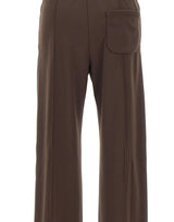 COURREGES Pantaloni della tuta in interlock BROWN Donna 