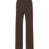 COURREGES Pantaloni della tuta in interlock BROWN Donna 