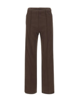 COURREGES Pantaloni della tuta in interlock BROWN Donna 