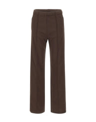 COURREGES Pantaloni della tuta in interlock BROWN Donna 