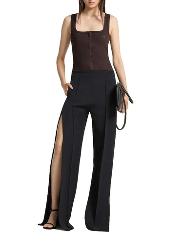 COURREGES Canotta "90's" BROWN Donna 