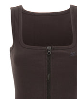 COURREGES Canotta "90's" BROWN Donna 