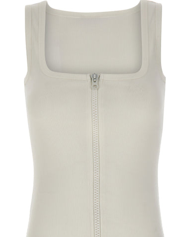 COURREGES Canotta "90's" WHITE Donna 