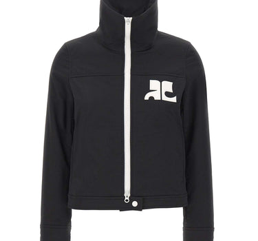 COURREGES Giacca a collo alto BLACK Donna 