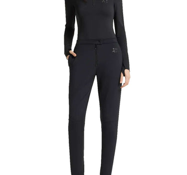 COURREGES Pantaloni in jersey tecnico BLACK Donna 