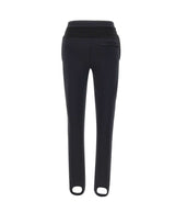 COURREGES Pantaloni in jersey tecnico BLACK Donna 
