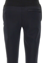 COURREGES Pantaloni in jersey tecnico BLACK Donna 