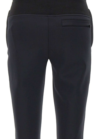 COURREGES Pantaloni in jersey tecnico BLACK Donna 
