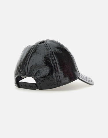 Cappello da baseball in vinile "Reedition" PERACT002VY0014 BLACK COURREGES 