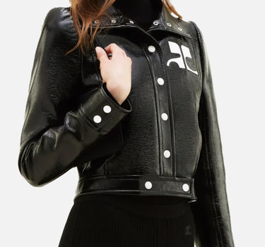 Giacca "Reedition" PERCBL005VY0014 BLACK COURREGES 