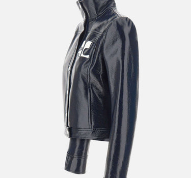 COURREGES Giacca "Reedition Vinyl" BLUE Donna 