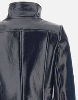 COURREGES Giacca "Reedition Vinyl" BLUE Donna 