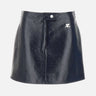 Mini gonna "Reedition Vinyl" PERCJU001VY0014 NAVY COURREGES 