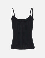 Top "Reedition" PERMDE012FI0001 BLACK COURREGES 