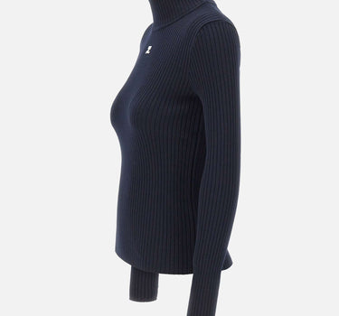 Maglia "Reedition Rib Knit" PERMPU022FI0001 NAVY COURREGES 