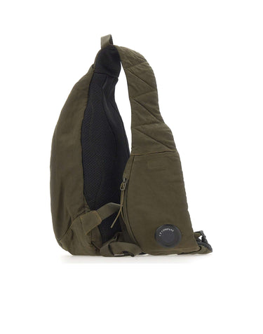 C.P. COMPANY Zaino monospalla "Nylon B" GREEN Uomo 