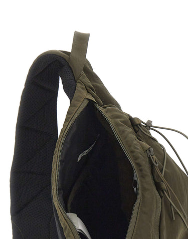 C.P. COMPANY Zaino monospalla "Nylon B" GREEN Uomo 