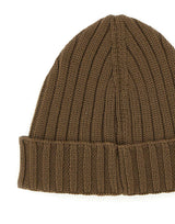 C.P. COMPANY Berretto in lana merino extrafine BROWN Uomo 