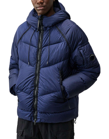 C.P. COMPANY Piumino "Down Shield" BLUE Uomo 