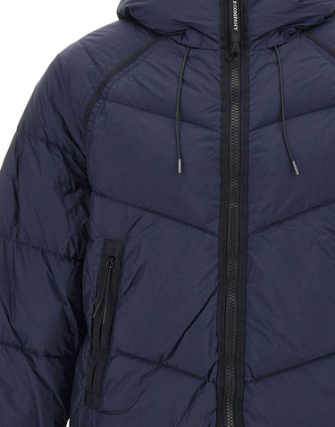 C.P. COMPANY Piumino "Down Shield" BLUE Uomo 