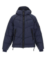 C.P. COMPANY Piumino "Down Shield" BLUE Uomo 