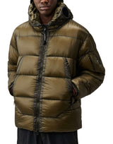 C.P. COMPANY Piumino "Explorer Lens" GREEN Uomo 
