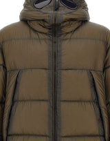 C.P. COMPANY Piumino "Explorer Lens" GREEN Uomo 