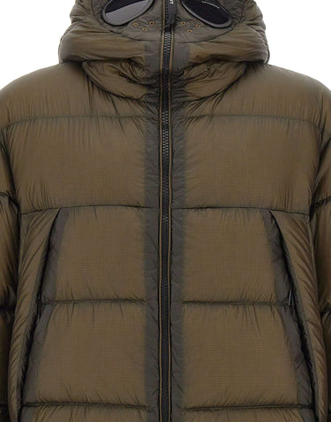 C.P. COMPANY Piumino "Explorer Lens" GREEN Uomo 