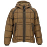 C.P. COMPANY Piumino in nylon "D.D. Shell" BROWN Uomo 
