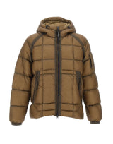 C.P. COMPANY Piumino in nylon "D.D. Shell" BROWN Uomo 