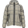 C.P. COMPANY Piumino in nylon "D.D. Shell" GREY Uomo 