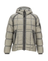 C.P. COMPANY Piumino in nylon "D.D. Shell" GREY Uomo 