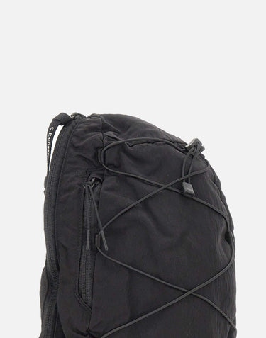 C.P. COMPANY "Backpack Nylon b" BLACK Uomo 