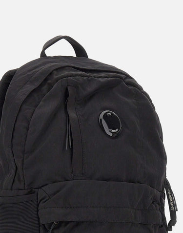 C.P. COMPANY "Backpack Nylon b" BLACK Uomo 