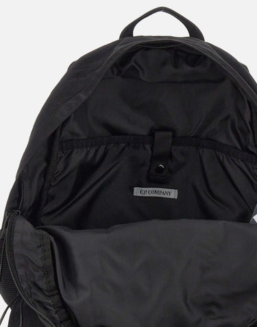 C.P. COMPANY "Backpack Nylon b" BLACK Uomo 