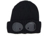 C.P. COMPANY Berretto google in lana merino extrafine BLACK Uomo 