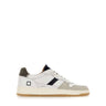 D.A.T.E. Sneakers "Court 2.0 Vintage" WHITE Uomo 
