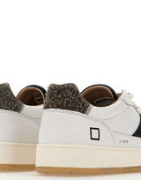 D.A.T.E. Sneakers "Court 2.0 Vintage" WHITE Uomo 