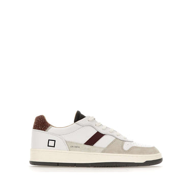D.A.T.E. Sneakers "Court 2.0 Vintage" WHITE Uomo 