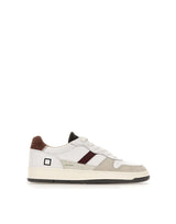 D.A.T.E. Sneakers "Court 2.0 Vintage" WHITE Uomo 
