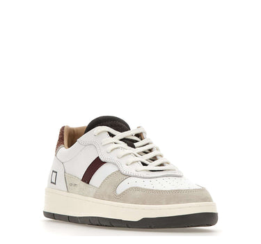 D.A.T.E. Sneakers "Court 2.0 Vintage" WHITE Uomo 