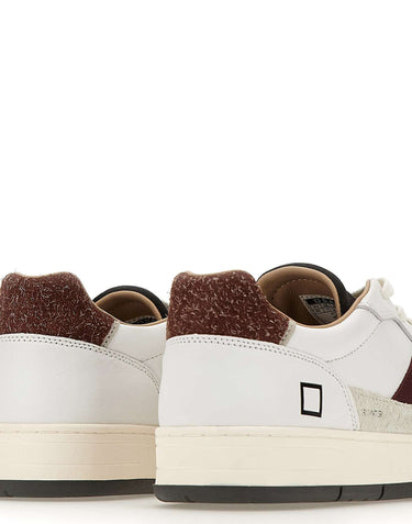 D.A.T.E. Sneakers "Court 2.0 Vintage" WHITE Uomo 