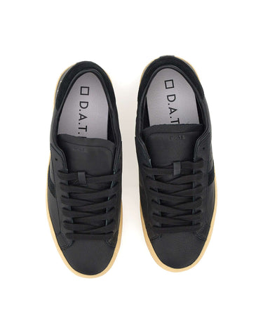 D.A.T.E. Sneakers "Hill Low Mono" BLACK Uomo 